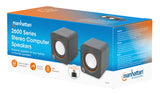 Haut-parleurs d'ordinateur stéréo serieé 2600 Packaging Image 2