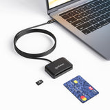 Lecteur de carte à puce USB-C avec emplacement microSD Image 2