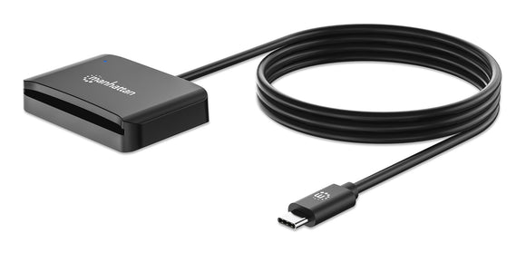 Lecteur de carte à puce USB-C avec emplacement microSD Image 1