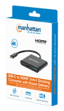 Convertisseur de station d'accueil 3-en-1 USB-C vers HDMI avec Power Delivery Packaging Image 2