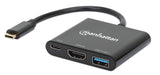 Convertisseur de station d'accueil 3-en-1 USB-C vers HDMI avec Power Delivery Image 1