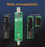 Boîtier USB M.2 NVMe et SATA SSD Image 13