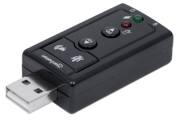 Adaptateur son 7.1 3D USB haut débit Image 1