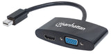 Adaptateur 4K Mini DisplayPort 2 en 1 Image 1