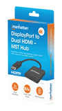 Hub splitter DisplayPort vers 2xPort HDMI avec MST Packaging Image 2