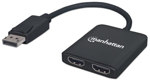 Hub splitter DisplayPort vers 2xPort HDMI avec MST Image 1