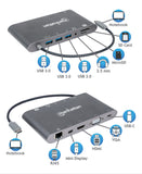 USB-C SuperSpeed à Station d'Accueil 7-en-1 Image 10