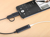 Câble adaptateur audio auxiliaire stéréo 2-en-1 USB-C et USB-A vers 3,5 mm Image 8