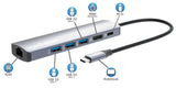 Station d'accueil / Hub multiport USB-C PD 6-en-1 4K  Image 9