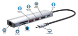 Station d'accueil / Hub multiport USB-C PD 7-en-1 4K Image 9