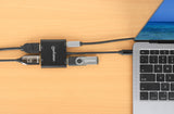 Adaptateur de moniteur USB-C PD vers double HDMI pour ordinateur portable et tablette Image 7