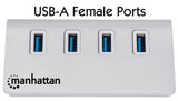 Hub USB 3.0 SuperSpeed à 4 ports Image 4
