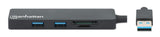 Hub USB 3 ports 3.2 Gen 1 avec lecteur de cartes Image 4