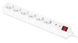 Multiprise UE avec 6 prises de protection contre les surtensions et interrupteur Image 1