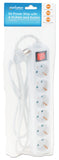 Multiprise UE avec 6 prises et interrupteur Packaging Image 2