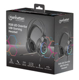 Casque de jeu USB over-ear RGB LED Packaging Image 2