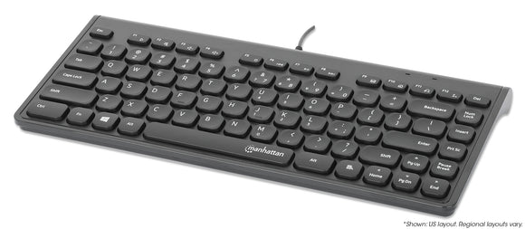 Mini clavier USB filaire fin Image 1