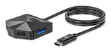 Concentrateur combiné USB 3.0 à 4 ports Type-C / Type-A 2x2 Image 1
