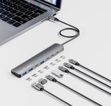 Hub USB-C / USB-A à 7 ports 10G/5G 4+3 avec Power Delivery Image 4