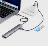 Hub USB-C / USB-A à 7 ports 10G/5G 4+3 avec Power Delivery Image 6