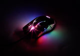 Souris optique pour jeu à fil USB  avec LED RGB Image 7