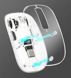 MH Transparent 4D mouse, White Image 3