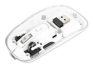 MH Transparent 4D mouse, White Image 1