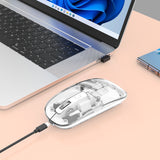 MH Transparent 4D mouse, White Image 4