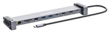 Station d'accueil / Hub multiport USB-C PD 10-en-1 à double HDMI Image 5
