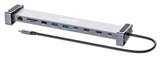 Station d'accueil / Hub multiport USB-C PD 10-en-1 à double HDMI Image 1