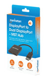 Hub splitter DisplayPort vers 2xPort DisplayPort avec MST Packaging Image 2