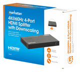 Répartiteur HDMI 4 ports 4K à 60 Hz avec réduction d'échelle  Packaging Image 2