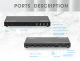 Commutateur multiviewer HDMI 4K@30Hz à 4 ports Image 9