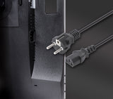 Cordon d’alimentation UE CEE 7/7 à C13, 1m Image 6