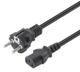 Cordon d’alimentation UE CEE 7/7 à C13, 1m Image 1
