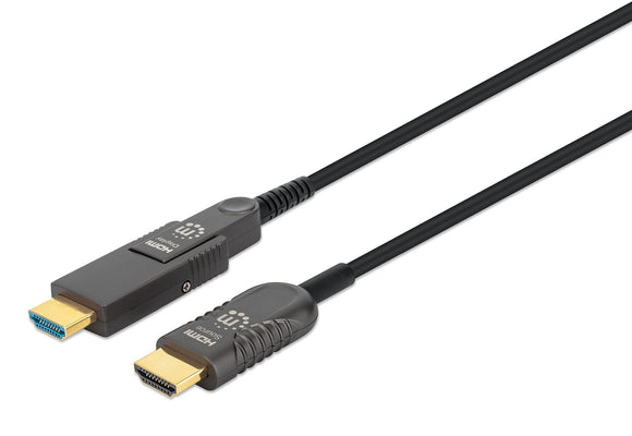 Câble optique actif haute vitesse HDMI vers Micro-HDMI avec adaptateur HDMI Image 1