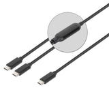 Câble de charge double USB-C 100W, 2m Image 11