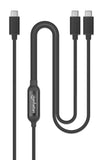 Câble de charge double USB-C 100W, 2m Image 5