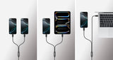 Câble de charge double USB-C 100W, 2m Image 9
