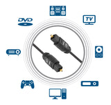 Câble audio optique numérique Toslink Image 9