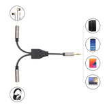 Câble répartiteur en Y pour casque d'écoute stéréo audio auxiliaire Image 7