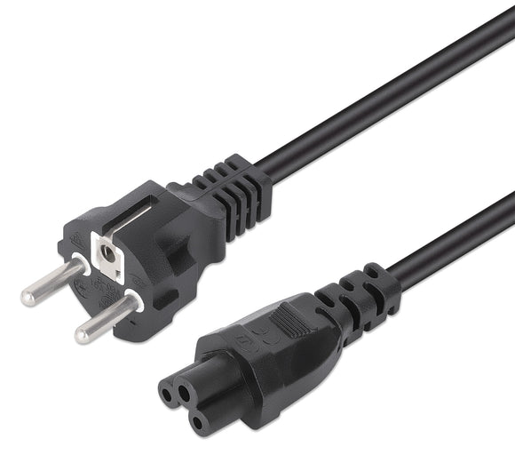 Cordon d’alimentation UE CEE 7/7 à C5, 3m Image 1