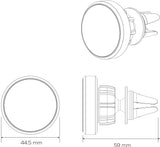 Support magnétique pour téléphone à fixer à l'aération de votre voiture Image 9