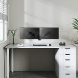 Fixation murale universelle pour écran double avec ressort à gaz Image 10