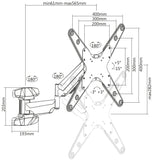 Support universel pour téléviseur avec ressort à gaz Image 5