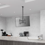 Support plafond de TV entièrement réglable en hauteur Image 3