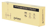 Support de plafond TV entièrement mobile et hauteur réglable Packaging Image 2