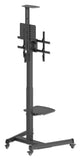 Chariot de télévision multimédia avec un réglage de la hauteur sans outil, pour écrans de 37 à 86 pouces Image 9